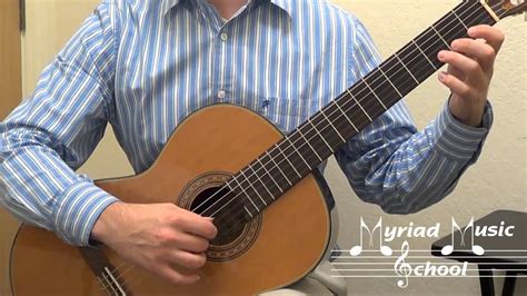 Duncan Classical Guitar Book 1 - Page 27 - Down in the Valley - YouTube