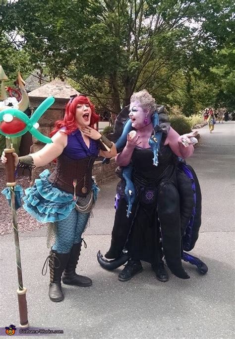 Ursula And Steampunk Ariel Costume Coolest Diy Costumes
