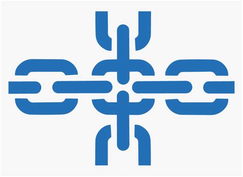 Crossing Chain Icons Supply Chain Management Logo Hd Png Download
