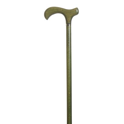 Classic Canes Melbourne Olive Green Derby Cane Walking Stick Sam Turner And Sons