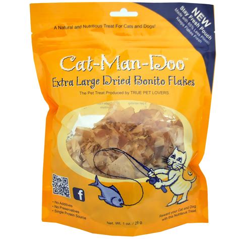 At the heart of japanese cuisine is a stock made of since bonito flakes are very low in calories, they make a great snack for cats, especially those who are on a restricted diet. CATMANDOOXLFLAKES