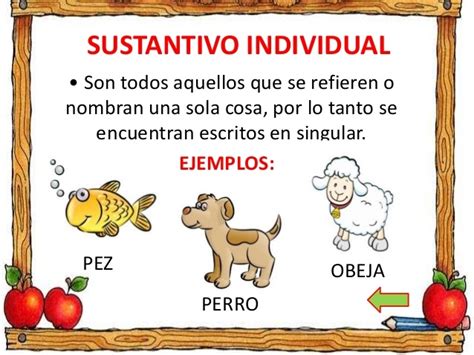 Qu Son Los Sustantivos Individuales Y Colectivos Sustantivo