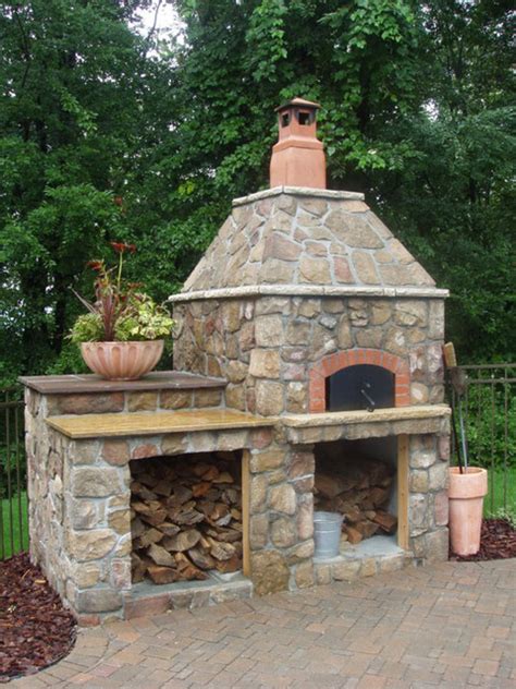 Hearty bread, fine cakes and sophisticated pastries. Outdoor Hip Roof Wood Fired Pizza Ovens - Mediterranean ...