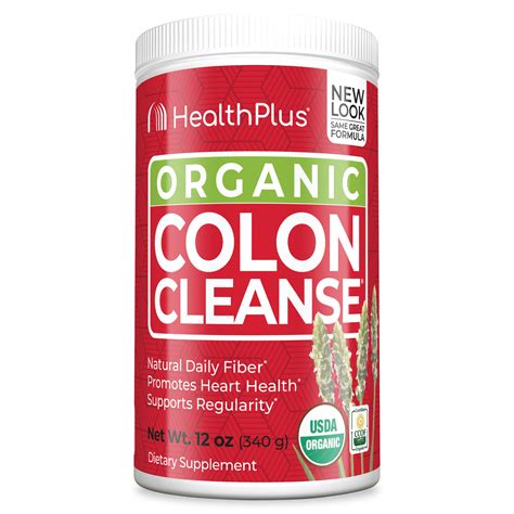 Health Plus Organic Colon Cleanse Ounces Servings Walmart Com