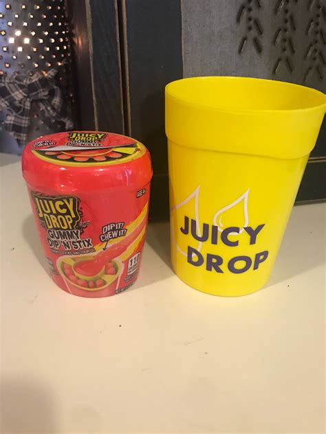 Tik Tok Juicy Drop Gummy Dip N Stick Etsy