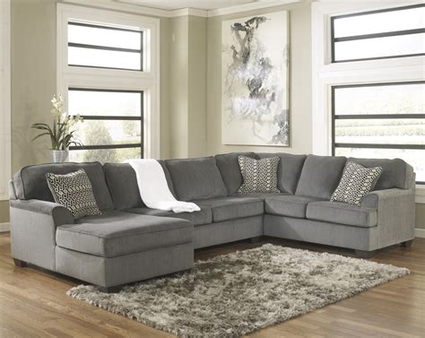 These ashley furniture sectionals are available on multiple styles, finishes, sizes, etc Ashley Furniture Loric - Smoke Contemporary 3-Piece ...