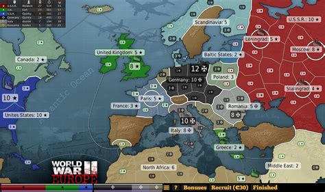 Dark green dots represent countries that initially were neutral but during the war. WW2 Europe Map