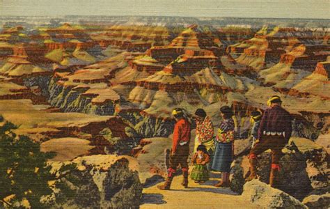 The Grand Canyon Of Arizona It Was The Hopi Indians Who Directed