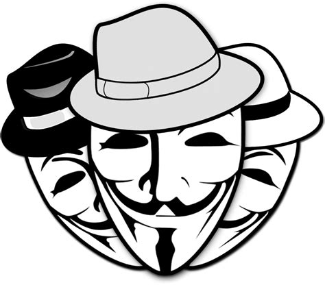 Download Hacking Logo Png V For Vendetta Mask 25mm Pin Button Badge