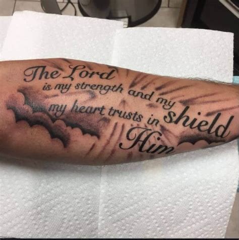 20 Bible Scripture Tattoos On Arm For Men Entertainmentmesh