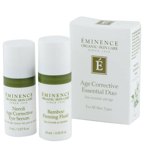 Eminence Organic Skin Care Eminence Age Corrective Essential Duo Sample Size