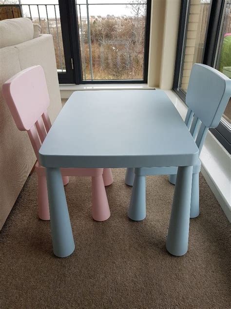 Ikea Kids Table And 2 Chairs In An Excellent Condition In Wester
