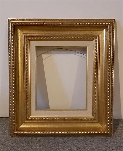 Reserved Vintage Ornate Wood Goldgilded Canvas Frame Etsy Gold