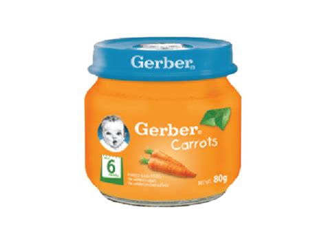 Gerber 1st Food Carrots Puree Nestlé Babyandme