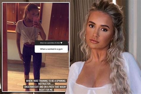 Molly Mae Hague Looks Unrecognisable As She Shares Underweight Throwback Snap Irish Mirror