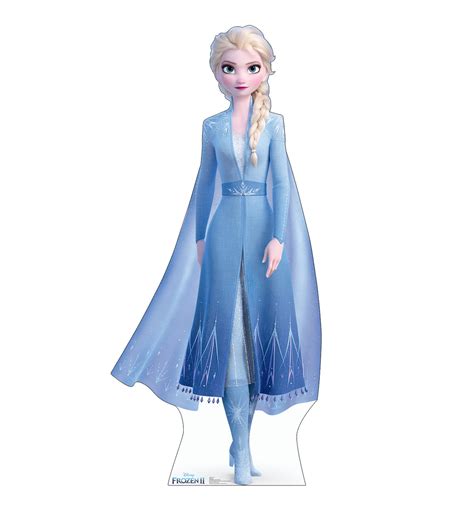 Life Size Cardboard Cutout Of Elsa Frozen 2
