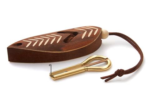 Buy Jaw Harp By Muaro Ppotkin In Dark Wooden Case Mouth Harp Online