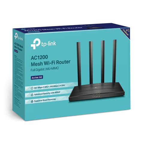 Despite its inexpensive cost, it offers several functions discovered on the archer a6 is a 2×2 ac1200 router powered by a 750mhz soc processor. Archer A6 | AC1200 Wireless MU-MIMO Gigabit Router | TP ...