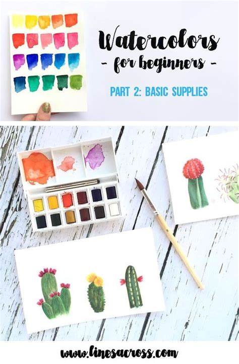 20 Beautiful Watercolor Projects Watercolor Supplies Watercolor