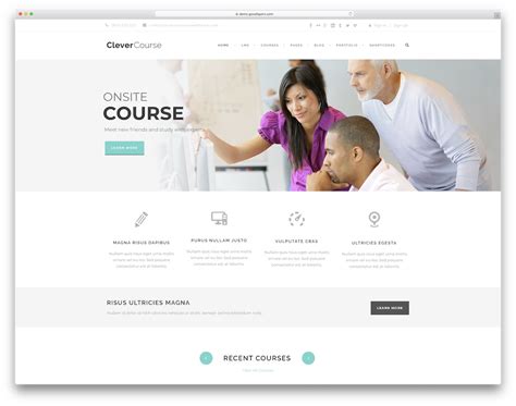 Education website template free cambridge education website template free download. 34 Best Free & Premium Education Website Templates 2020 ...