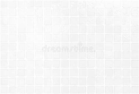 Abstract White Mosaic Tile Texture Background Stock Image Image Of