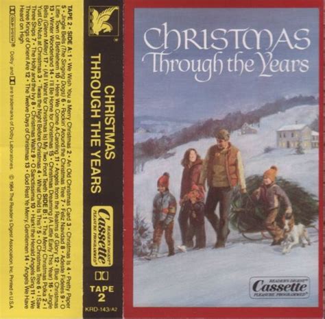 Various Readers Digest Christmas Through The Years 1984