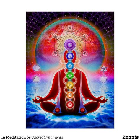 In Meditation Poster Manipura Chakra Chakra Healing Canvas Art