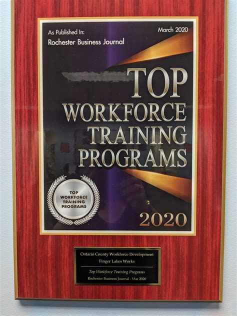 Finger Lakes Features: Ontario County Workforce Development – Finger