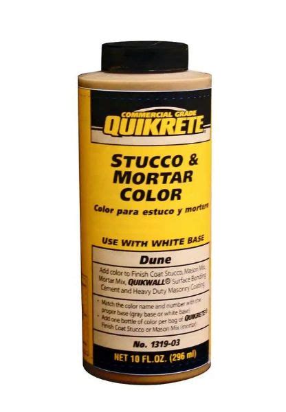 George L Wilson Construction Supplies Liquid Stucco And Mortar Colors