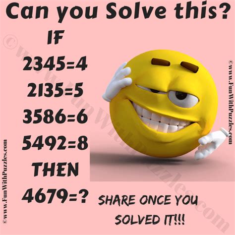 Fun Riddle With Maths And Logic With Answer