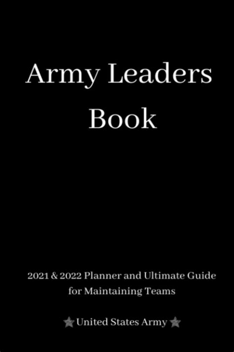Buy Army Leaders Book Military Notebook Nco Creed Soldiers Creed