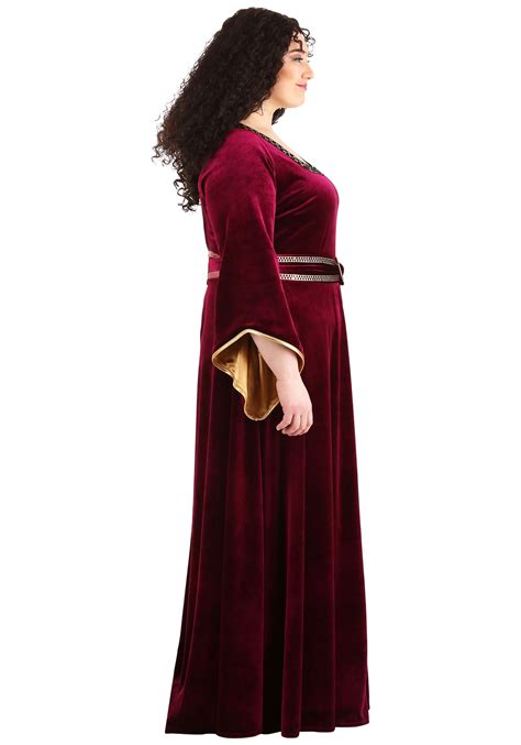 Plus Size Tangled Mother Gothel Costume For Women