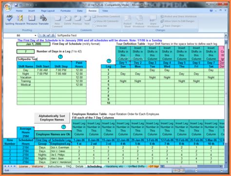 Excel Spreadsheet Scheduling Employees Pertaining To Excel Spreadsheet