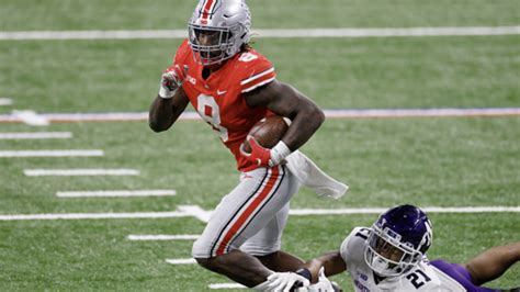 The senior has averaged 112.5 yards per game and 8.04 yards per carry. Trey Sermon Makes History And Lifts Buckeyes to Fourth Straight Big Ten Title | STACK