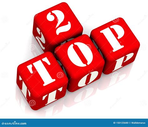 Top 20 Top Twenty Ranking Stock Illustration Illustration Of Sizeable