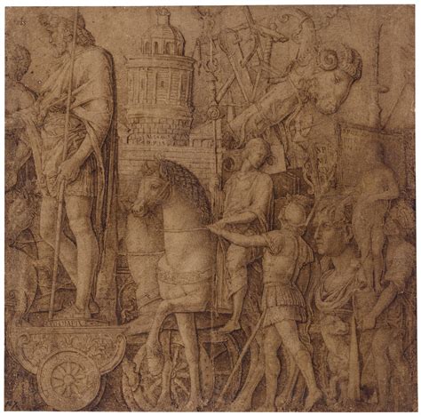 Andrea Mantegna The Triumph Of Alexandria Old Master Drawings Old