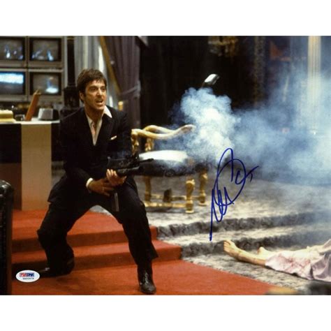 Al Pacino Signed Scarface 11x14 Photo Psa Coa Pristine Auction