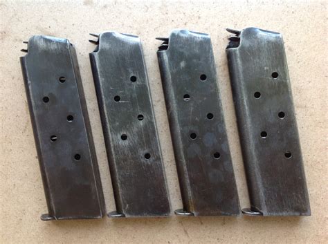 Colt 1911 A1 45acp Spare Parts And 4 Mags Ww2 Vintage 45 Acp For Sale