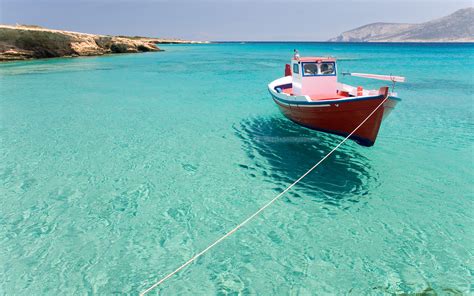 Greece Beach Wallpaper Wallpapersafari