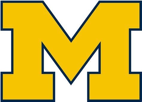 University Of Michigan M Michigan Michigan Wolverines Michigan
