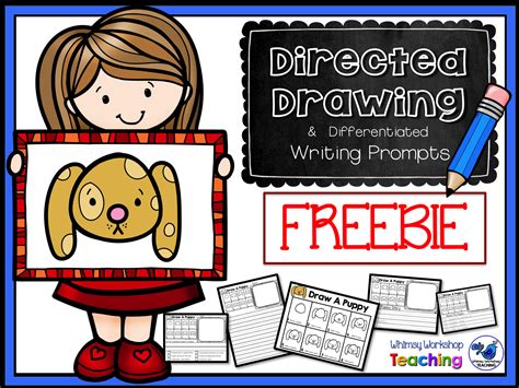 Directed Drawing And Writing Puppy Freebie Whimsy Workshop Teaching