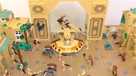 Moc Lego Star Wars Naboo Theed Part 9 Finale Youtube