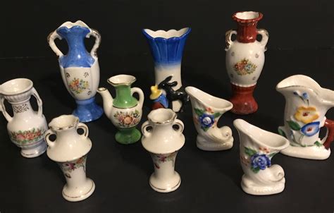 10 Occupied Japan Miniature Vases Etsy