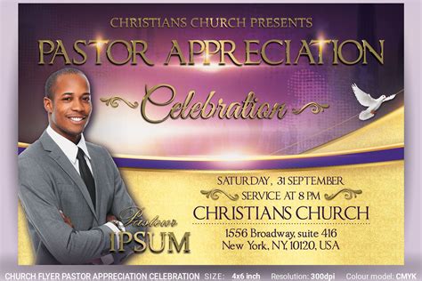 Pastor Appreciation Flyer Ideas