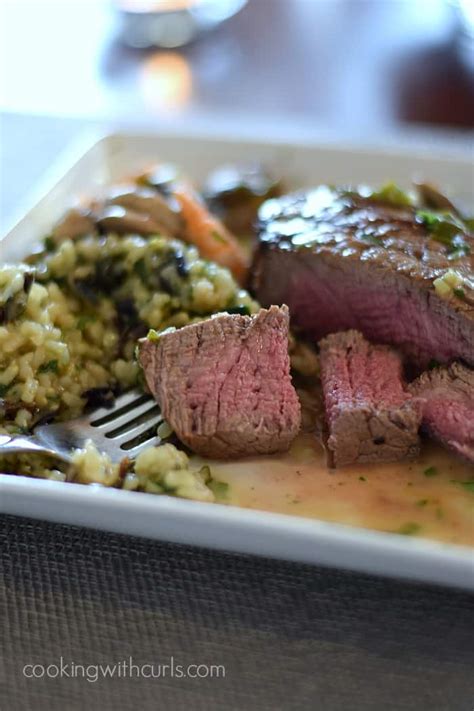 Beef tenderloin doesn't require much in the way of spicing or sauces because the meat shines on its own. Beef Tenderloin with Shrimp and Mushroom Sauce - Cooking ...