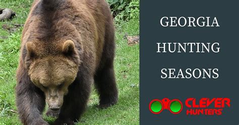 The Best Guide For Georgia Hunting Seasons 2018 2019 Know It All