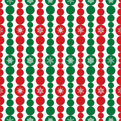Seamless Red And Green Argyle Christmas Wrapping Paper Pattern Stock