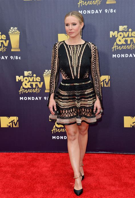 Kristen Bell 2018 Mtv Movie And Tv Awards In Santa Monica • Celebmafia