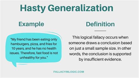 What Is The Hasty Generalization Fallacy 2024 Atonce