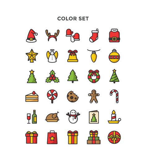 Free Christmas Icons Vector Pack Ltheme